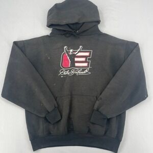 Dale Earnhardt Winners Circle Black Graphic Hoodie Nascar Racing